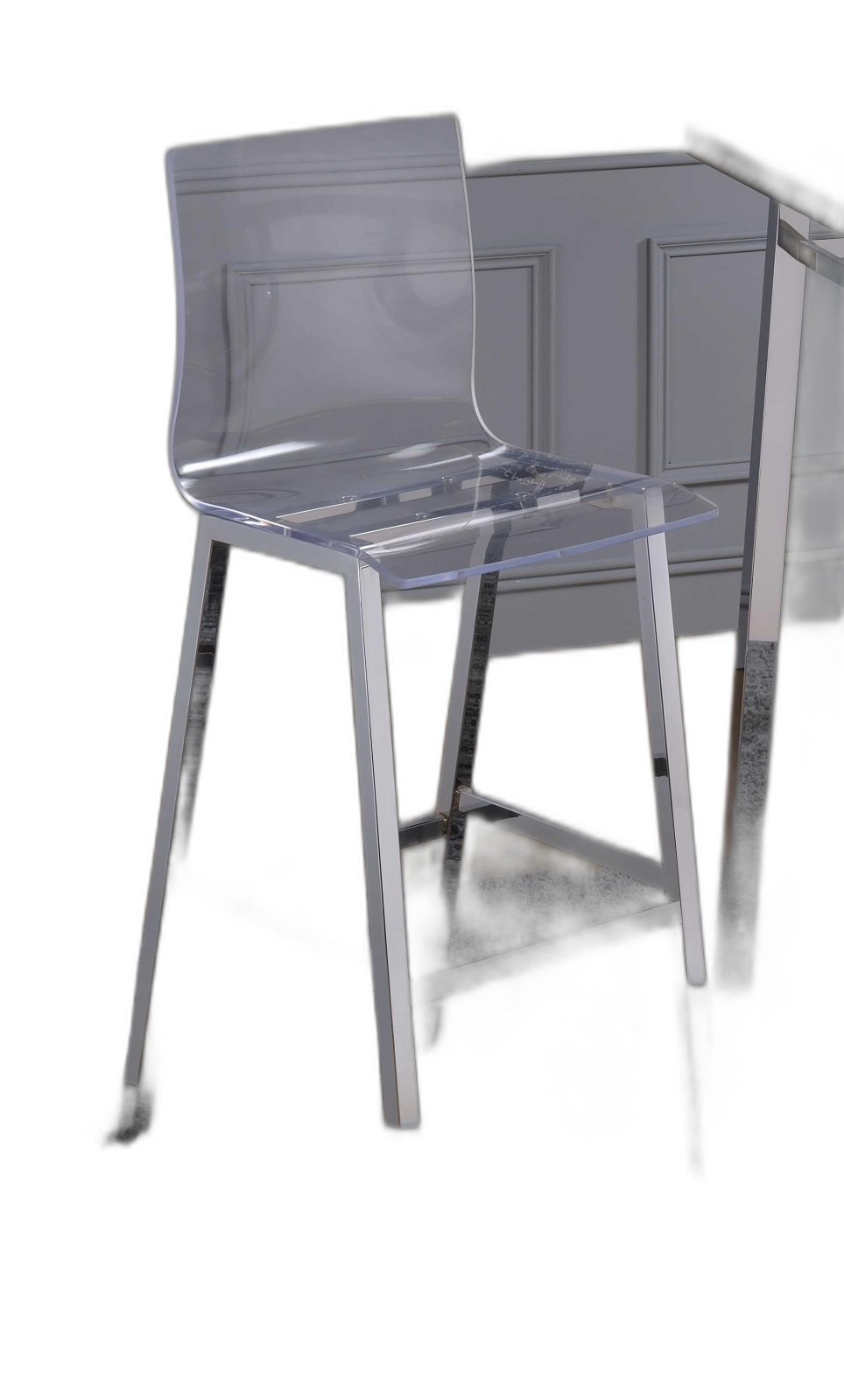 36" X 36" X 36" 3Pc Pack Gray Oak Adjustable Counter Height Dining Set