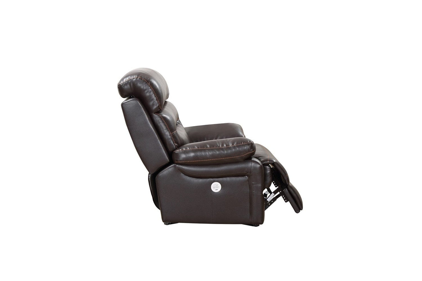 Homeroots Brown Power Reclining Chair