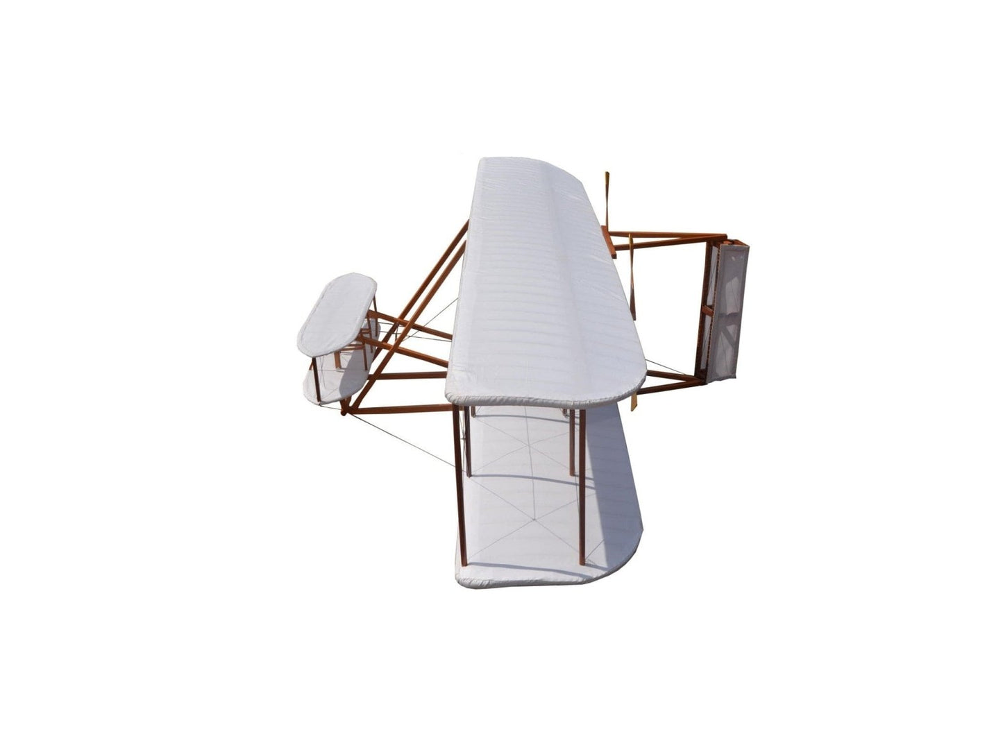 Homeroots Wright Brothers 8" Cedar Wood Replica Plane Model