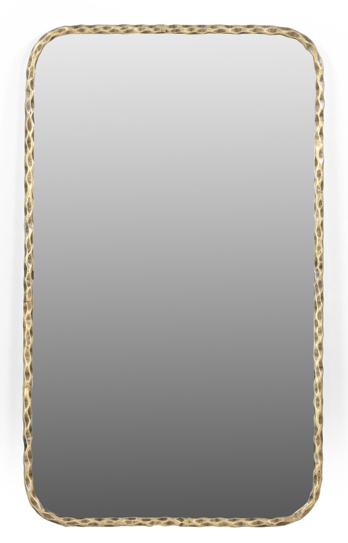48" Brass Iron Framed Accent Mirror