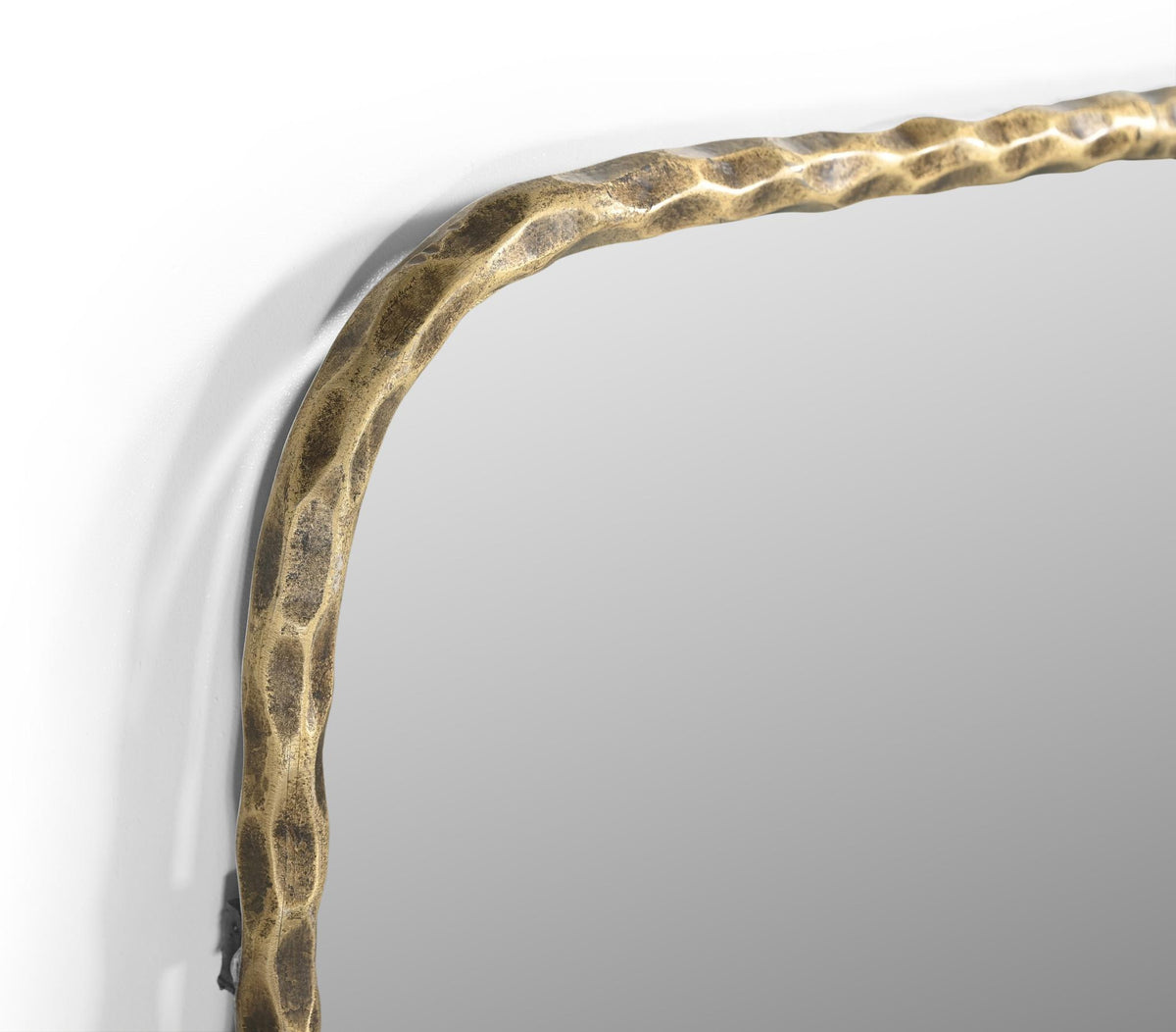 48" Brass Iron Framed Accent Mirror