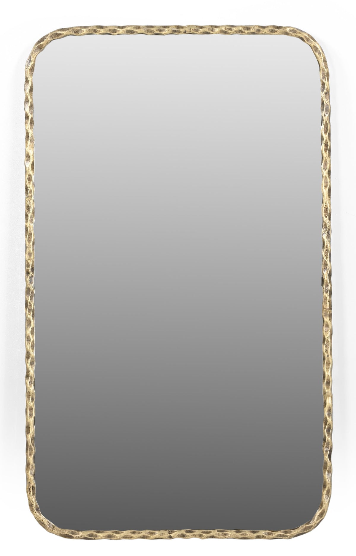 48" Brass Iron Framed Accent Mirror