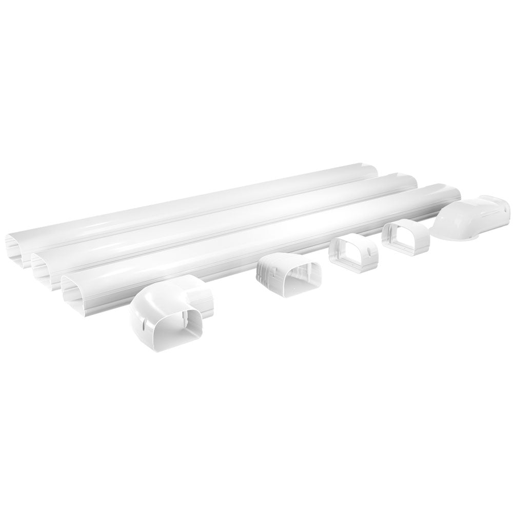 MRCOOL LineGuard Line Set Cover Kit | 4.5 in | 16 Piece Kit image 3